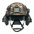 Шолом тактичний Fast TEAM WENDY Helmet NIJ IIIA + Навушники Walkers Razor Slim з чебурашкою + ліхтарик + кавер, фото 7