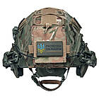 Шолом тактичний Fast TEAM WENDY Helmet NIJ IIIA + Навушники Walkers Razor Slim з чебурашкою + ліхтарик + кавер, фото 10
