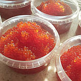 Ікра імітована червона лососева Горбуша 200 г. Україна, фото 2