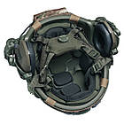 Шолом тактичний Fast TEAM WENDY Helmet NIJ IIIA + Навушники Walkers Razor Slim з чебурашкою + кавер, фото 4