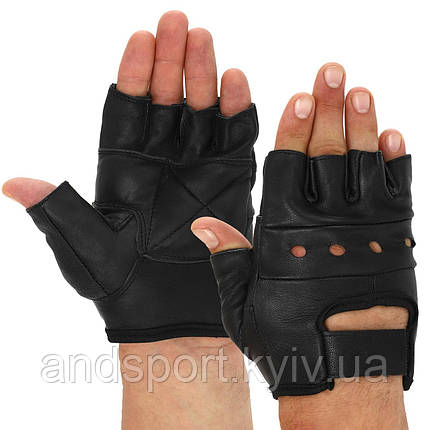 Рукавички для фітнесу та важкої атлетики MATSA SPORT BC-0004 М чорний Код BC-0004, фото 1
