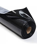 Плівка поліетиленова Вторичка Союз Чорна 120 мкр 1500 мм рукав 3м х 100м Універсальна плівка для дому