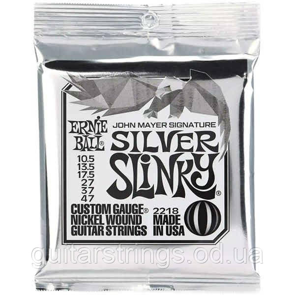 Струны Ernie Ball 2218 Silver Slinky John Mayer Signature 10.5-47