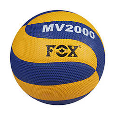 М'яч волейбольний жовто-синій FOX FXMV2000