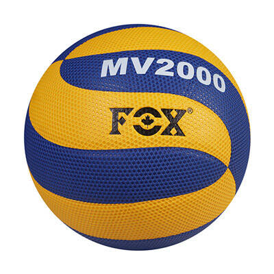 М'яч волейбольний жовто-синій FOX FXMV2000, фото 1