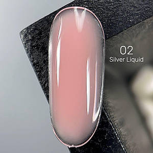 Silver Liquid 02 (11гр.) Lady Arms рідкий гель HEMA&TPO FREE