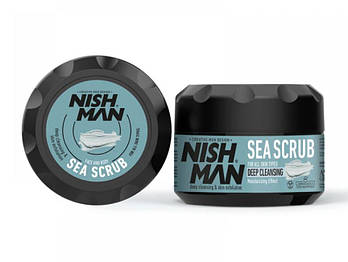 Скраб для обличчя Nishman з морською сіллю 300мл