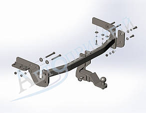 Фаркоп Mitsubishi Outlander (2012-2020) (Фаркоп Мітсубісі Аутлендер) Автопристрій