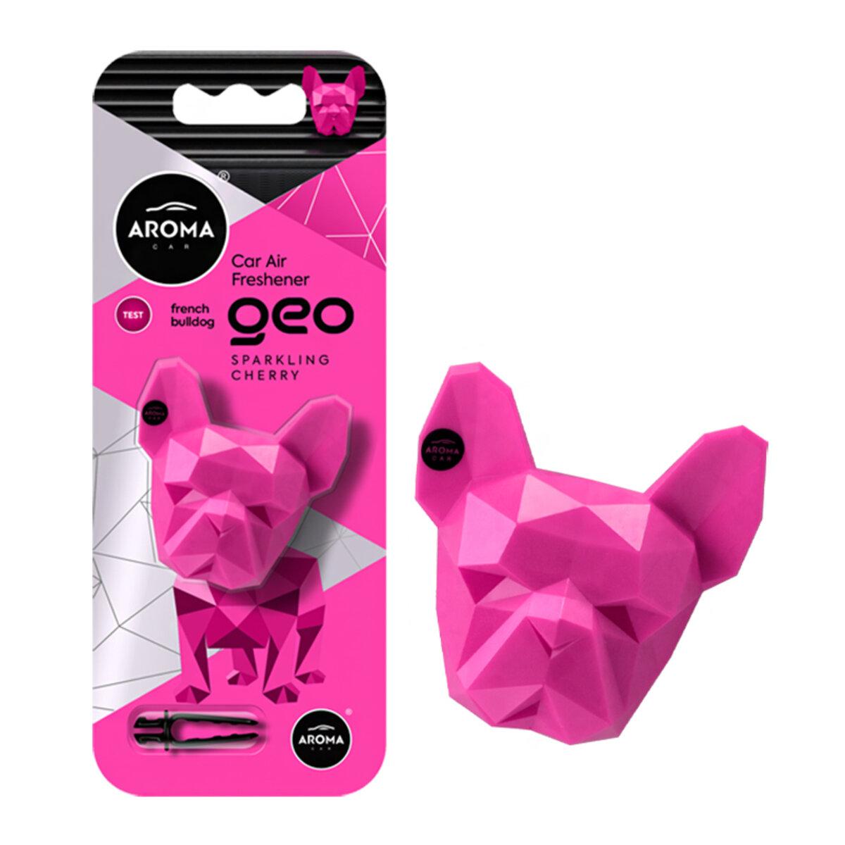 Ароматизатор Aroma Car Geo Dog - Magenta Sparkling Cherry сухий (12155)