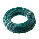 Лiска для тримера "квадрат" кручена, 3.0 мм x 15 м INTERTOOL DT-2325, фото 2