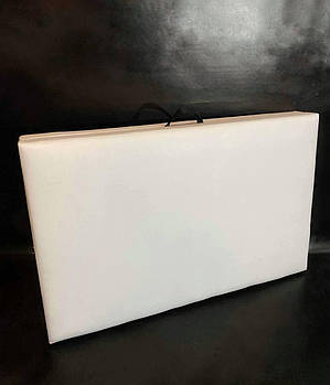 Кушетка косметологічна автомат "Стандарт" - біла, для нарощування вій, для бровиста, для шугарингу, масажу