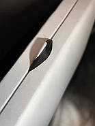 Комплект 3 в 1 Стандарт білий: Кушетка косметологічна , Стілець без спинки, Етажерка для майстра, масажу, фото 3