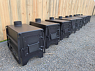 Буржуйка, піч з сушінням для речей, варильною поверхнею, в квартиру, гараж, теплицю, будинок до 50м2, сталь 2 мм, фото 5