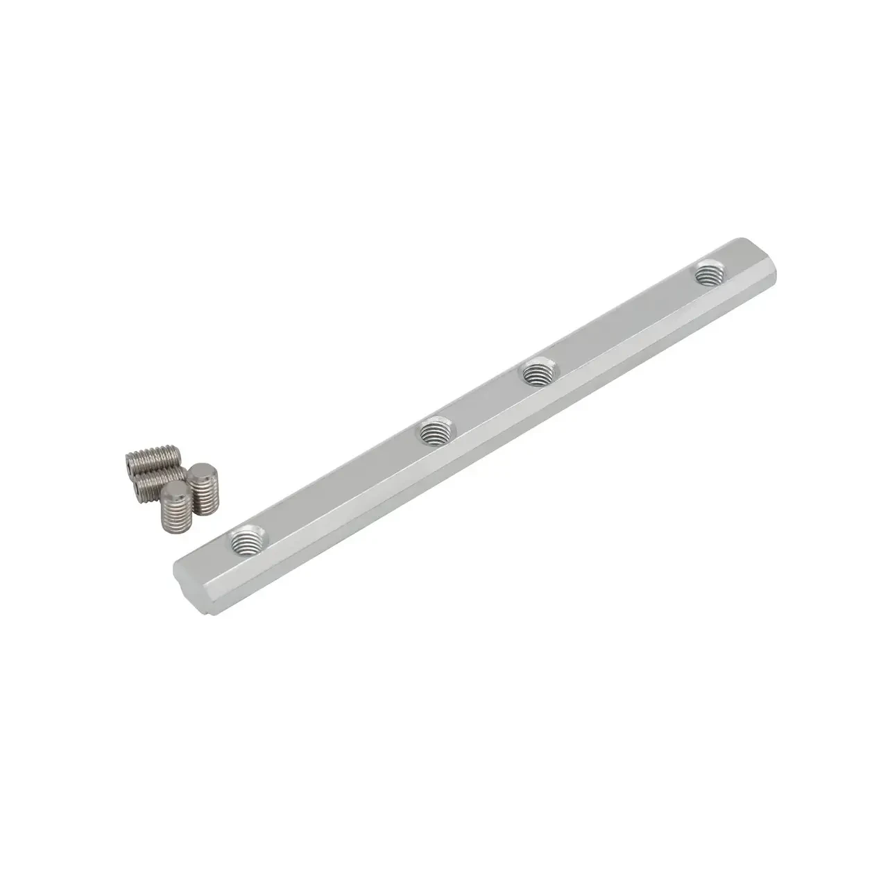 Лінійний з'єднувач для конструкційного профілю серії 40 LPC40-S8E-M6 (довжина 180 мм, паз 8 мм, різьба М6)
