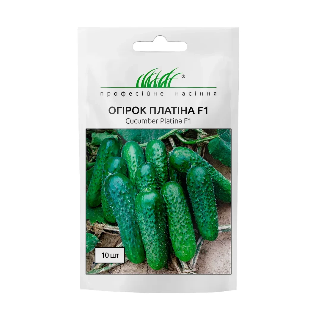 Огірок Платіна F1, 10 шт, фото 1