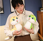 Іграшка подушка Змія з пледом усередині, довжина 62 см, фото 4