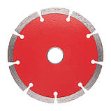 Диск відрізний сегментний алмазний, 125мм, 22-24% INTERTOOL CT-1007, фото 2