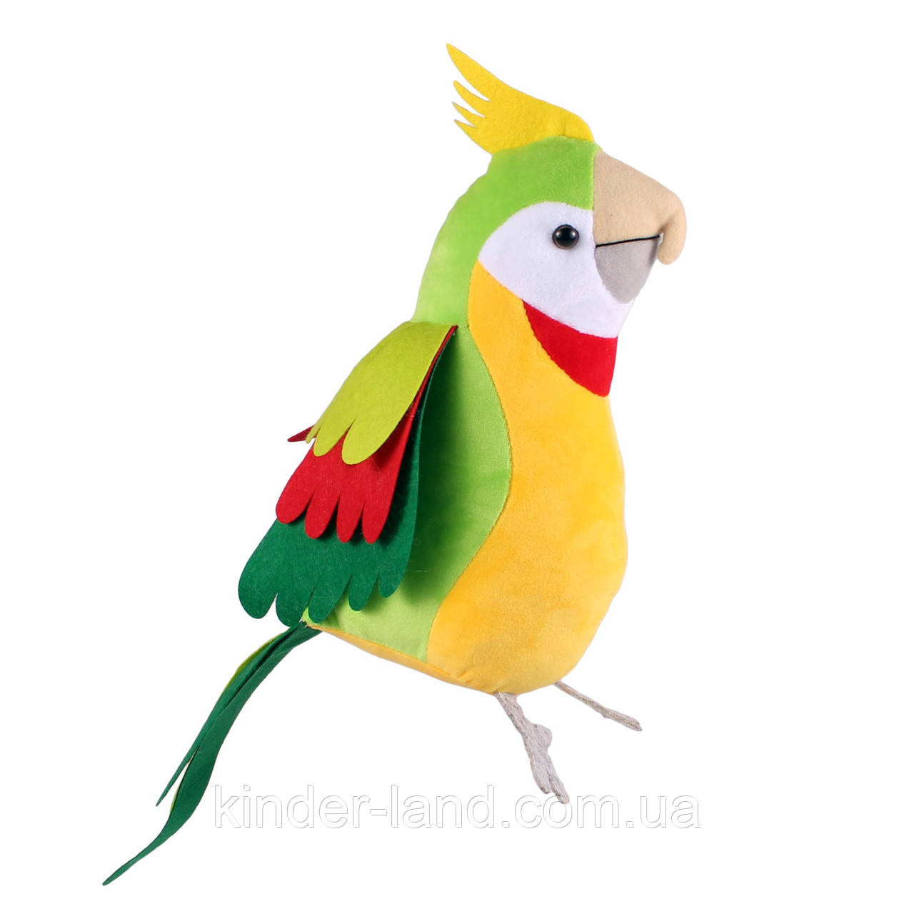 М'яка іграшка папуга Кеша, плюшевий папуга, 25 см., фото 1