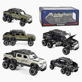 Автомодель автоексперт 1/24 пікап 6 колісний