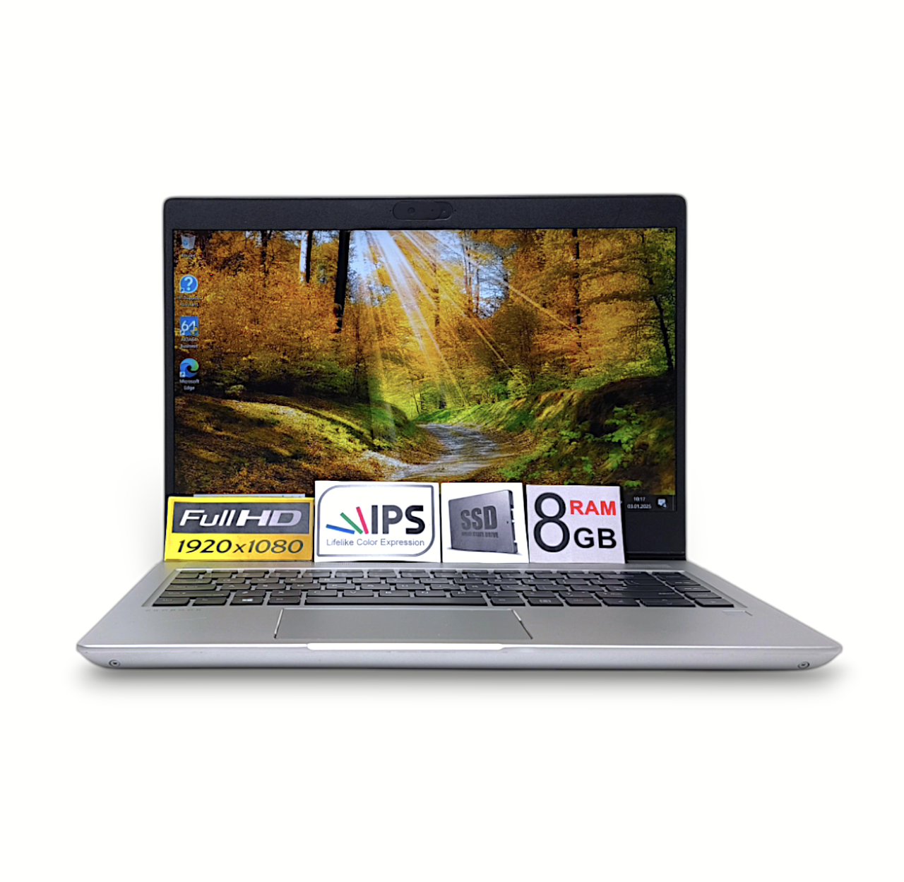 Ультрабук HP ProBook 445 G7 14" FHD IPS Ryzen 5 4500U 6 ядeр 8GB DDR4 SSD256GB AMD Radeon Graphics