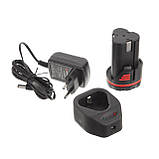 Дриль-шурупокрут акумуляторний 30 Нм INTERTOOL DT-0310, фото 9