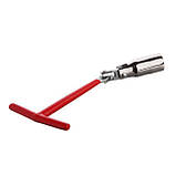 Свічковий ключ Т-подібний з шарніром 21 мм INTERTOOL HT-1721, фото 2