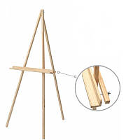 Мольберт - тринога, сосна, 60х75х125см., мак. висота полотна 120см., В УПАКОВЦІ, ROSA Studio (1)
