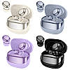 Безпровідні навушники з мікрофоном в кейсі HOCO EW200 Фіолетовий, фото 4