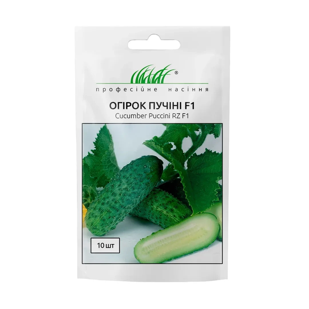 Огірок Пучіні F1, 10 шт, фото 1