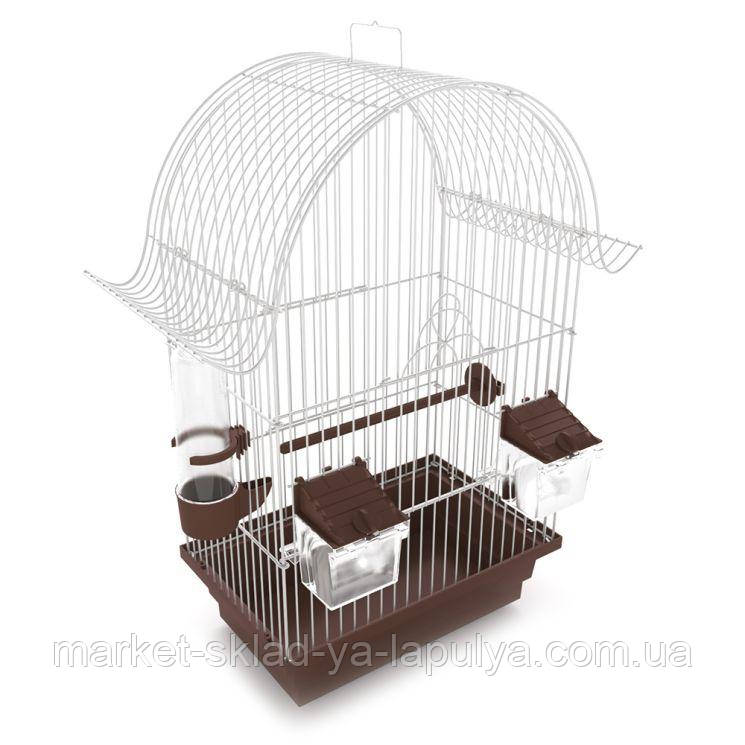 Клітка Лорі Ретро цинк 280х180х450, фото 1