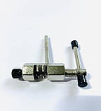 Витискач ланцюга з упором Сріблястий. Знімач вело ланцюга, фото 2