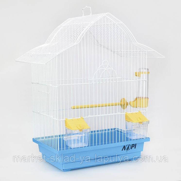 Клітка Лорі Мальва цинк 330х230х450, фото 1