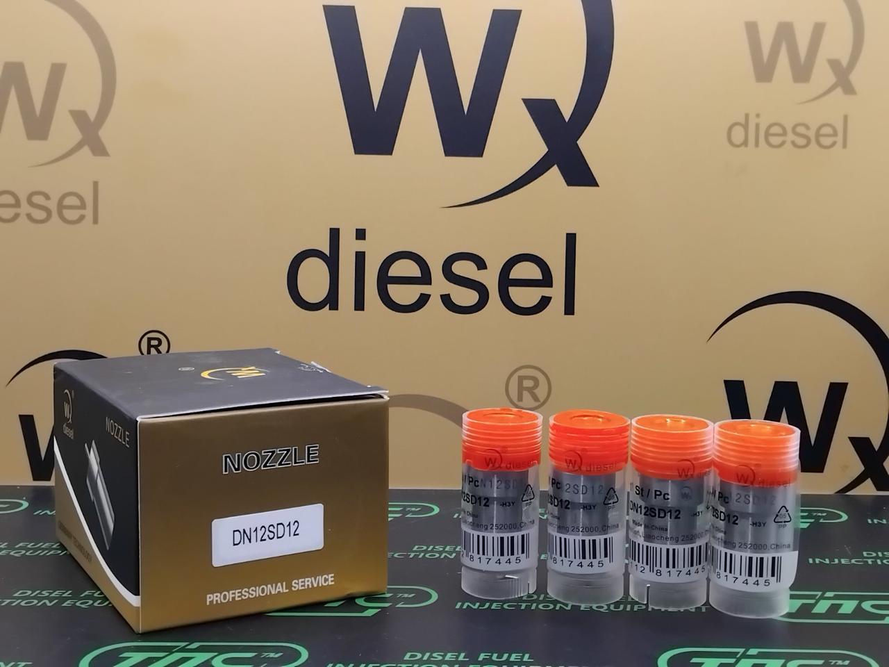 Розпилювач DN 12 SD 12 (093400-0100, 0434250027, SD1Z4-1) Wx Diesel ALFA ROMEO; BEDFORD; CITROEN; COMMER; FIAT; SAVIEM; VAUXHALL, фото 1