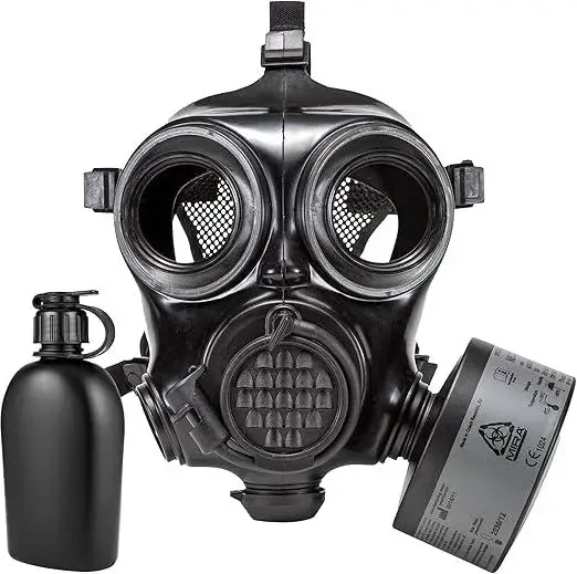 Оригінал! Протигаз с флягой ОМ-90 з фільтром OF-07 M (А2В2Е1SXP3DR)