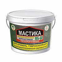 Мастика бітумно-масляна морозостійка МБ-60 універсальна, Строй Дом, 5 кг