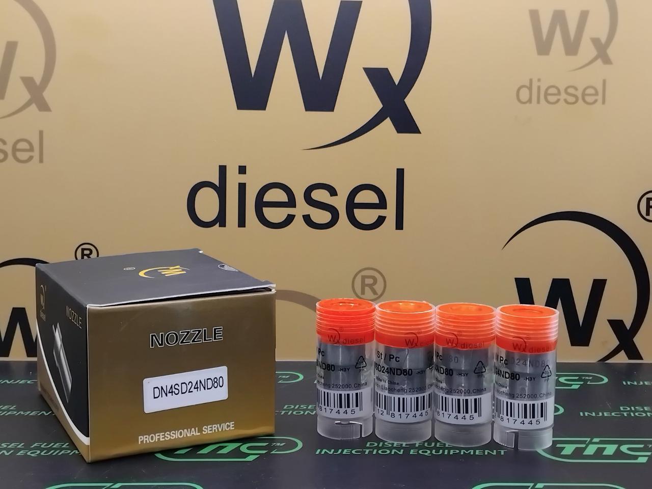 Розпилювач DN 4 SD 24 ND 80 (093400-0800, 0434250014) Wx Diesel TOYOTA, MITSUBISHI, KUBOTA, фото 1