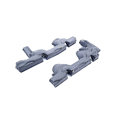 RENAULT MASTER II 2.5DCI 00- Масловідбивач в піддон/Шумоізоляція колектора