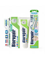 Комплект Biorepair дитяча зубна паста Junior 75 мл + дитяча зубна щітка Junior від 7 до 14 років