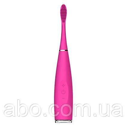 Звукова зубна щітка силіконова Beaver Sonic silicon toothbrush BVR-010 Червона