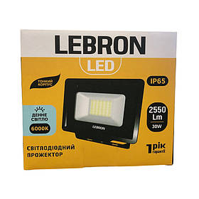 LED світильник прожектор LF 50W 6000K 4250Lm 17-07-50 Lebron