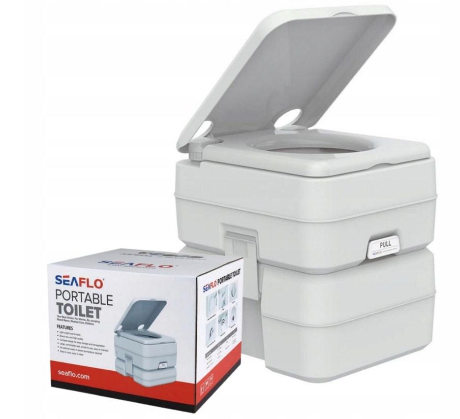 ПОРТАТИВНИЙ ТУРИСТИЧНИЙ ТУАЛЕТ 20л SEAFLO SFPT-20-01