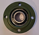 Підшипниковий вузел UCFC208 UZP розміри: 40*145*49,2 корпусний типу UCFC, фото 3