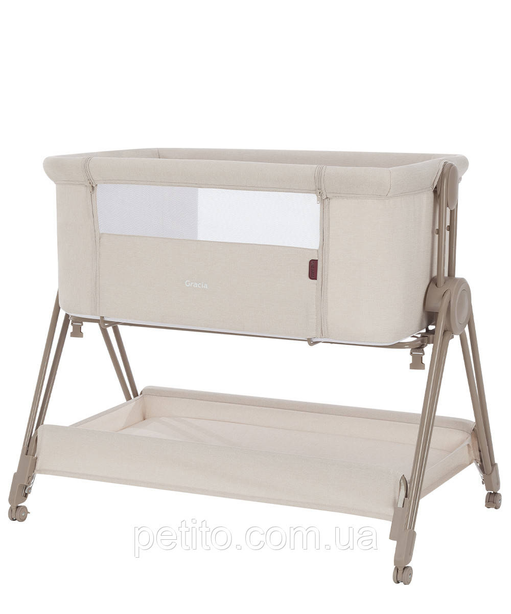 Дитяче ліжечко CARRELLO Gracia CRL-16502 Linen Beige /1/, фото 1