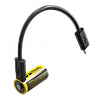 Акумулятор Li-Ion 16340 (RCR123A) Nitecore NL169R 950mAh 3.6V USB-C із захистом (Чорно-жовтий), фото 3