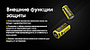 Акумулятор Li-Ion 16340 (RCR123A) Nitecore NL169R 950mAh 3.6V USB-C із захистом (Чорно-жовтий), фото 9