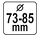 Ключ знімач масляного фільтра 73-85 мм VOREL-57612, фото 5