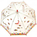Прозорий дитячий парасольку Zest Забарвлення Кольорова поляна, фото 2