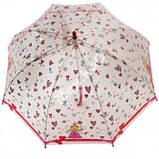 Прозорий дитячий парасольку Zest. Забарвлення Принцеса, фото 5