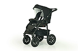 Коляска 2 в 1 Verdi Laser BLACK 03 чорна 9023-VLB-03, фото 4