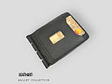 Чоловічий шкіряний гаманець-зажим "Olio" ручної роботи, фото 2